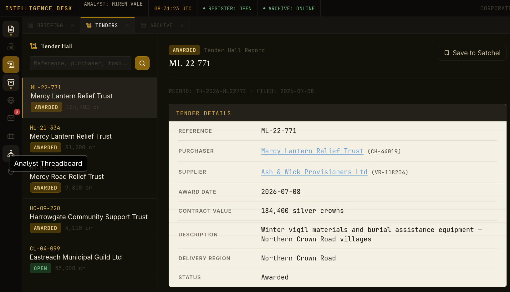 OSINT-Terminal