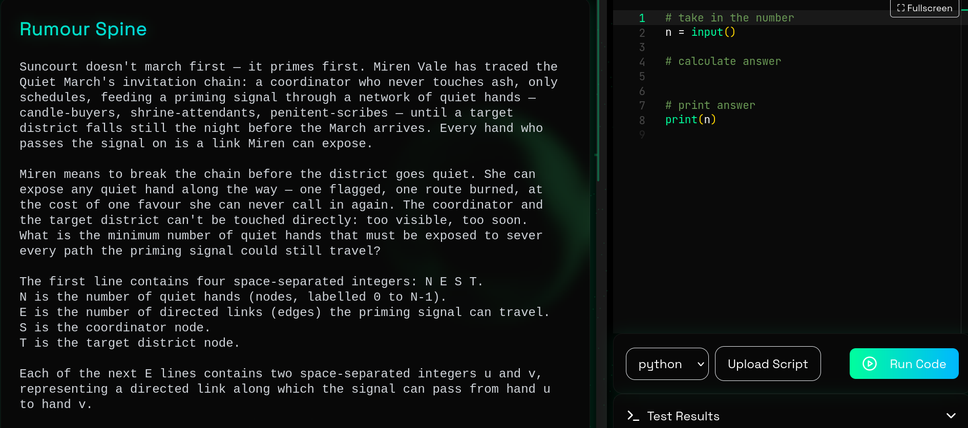 Coding-Challenge-Input